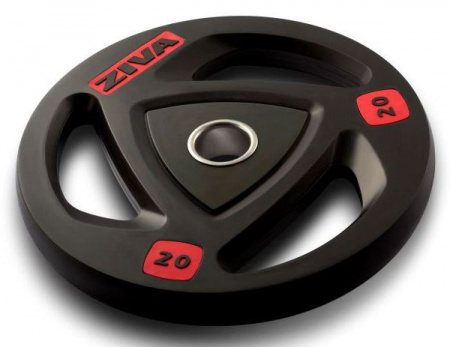 Диск обрезиненный Ziva, 20 кг