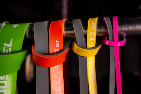 Петля двухцветная YouSteel 6,4мм, серый+розовый
